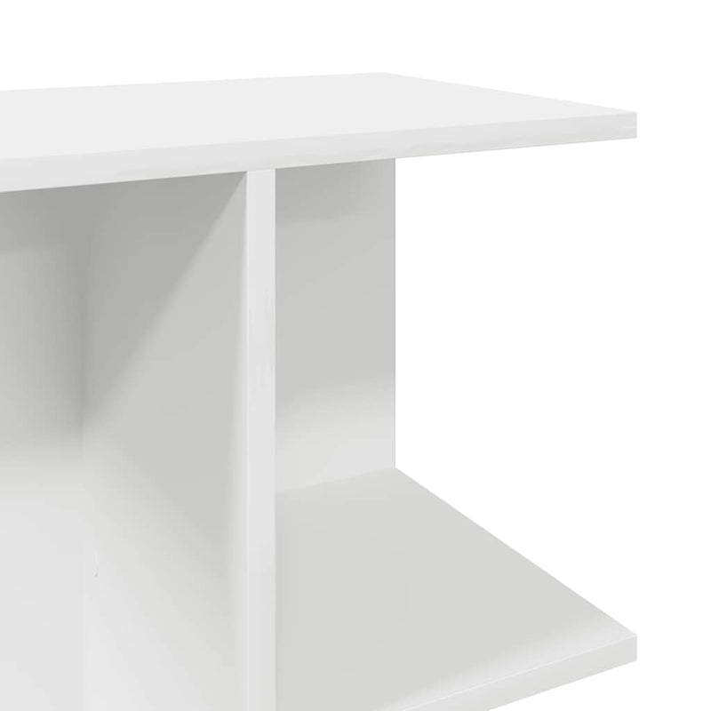 vidaXL éjjeliszekrények 2 db fehér 46,5x29x61 cm gépelt fa
