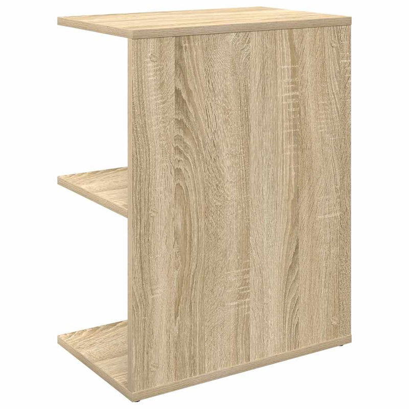 vidaXL sonoma tölgy színű szerelt fa éjjeliszekrény 46,5x29x61 cm