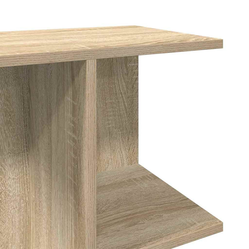 vidaXL sonoma tölgy színű szerelt fa éjjeliszekrény 46,5x29x61 cm