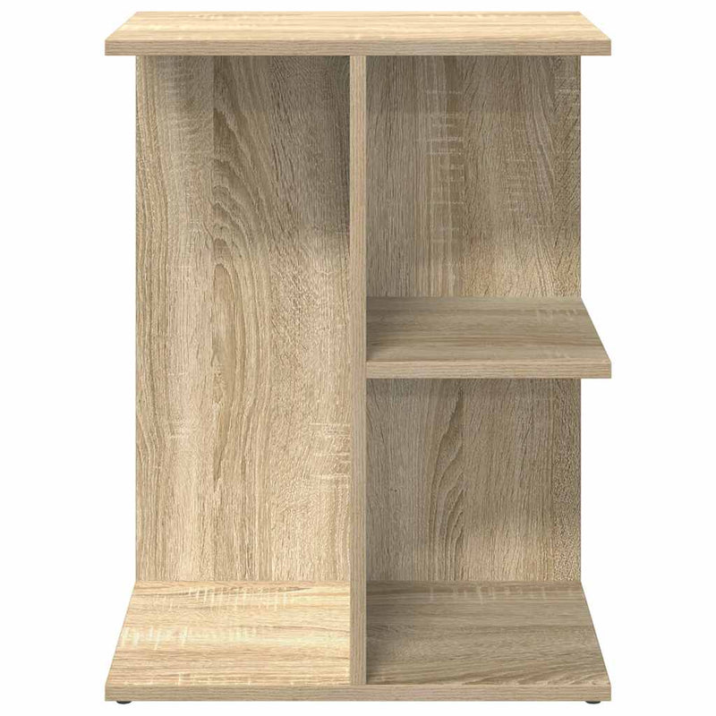 vidaXL 2 db sonoma tölgy színű szerelt fa éjjeliszekrény 46,5x29x61 cm