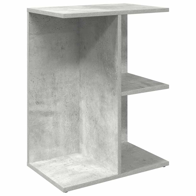 vidaXL betonszürke szerelt fa éjjeliszekrény 46,5x29x61 cm