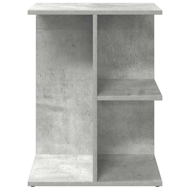 vidaXL betonszürke szerelt fa éjjeliszekrény 46,5x29x61 cm