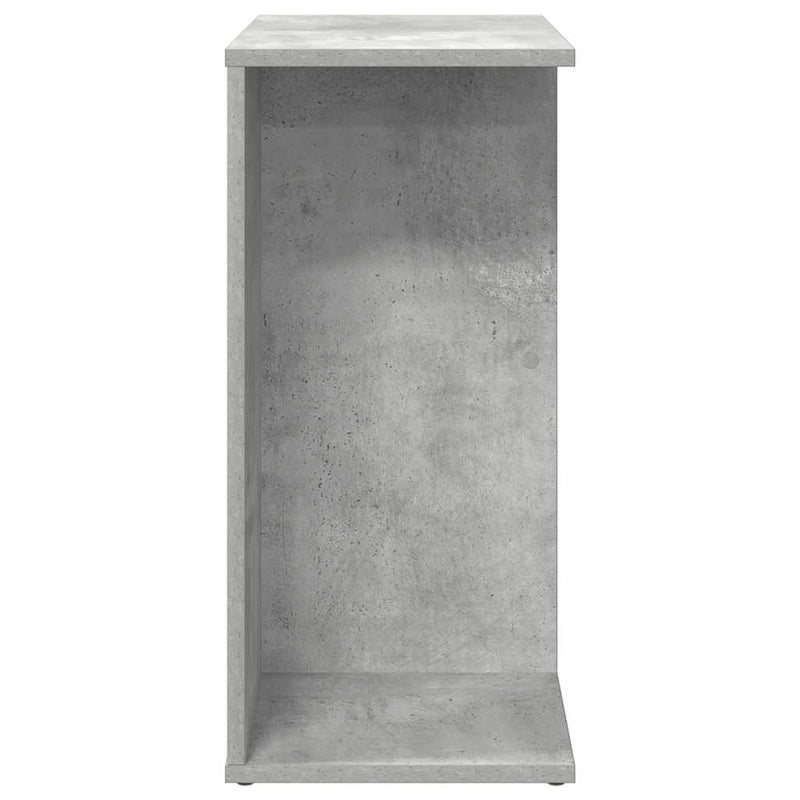 vidaXL betonszürke szerelt fa éjjeliszekrény 46,5x29x61 cm