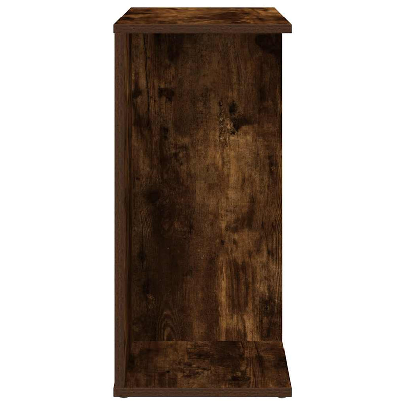 vidaXL füstös tölgy színű szerelt fa éjjeliszekrény 46,5x29x61 cm