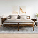 vidaXL 2 db füstös tölgy színű szerelt fa éjjeliszekrény 46,5x29x61 cm