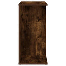 vidaXL 2 db füstös tölgy színű szerelt fa éjjeliszekrény 46,5x29x61 cm