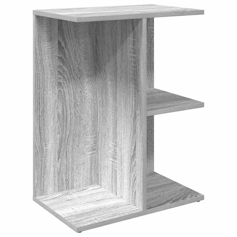 vidaXL éjjeliszekrény szürke sonoma 46,5x29x61 cm gépelt fa