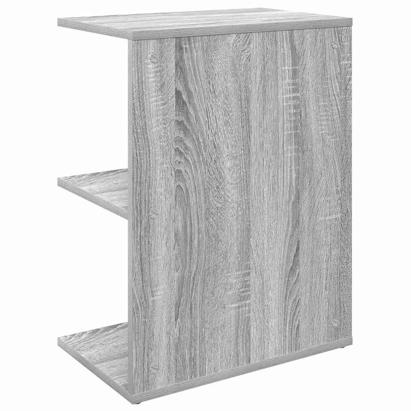 vidaXL éjjeliszekrény szürke sonoma 46,5x29x61 cm gépelt fa