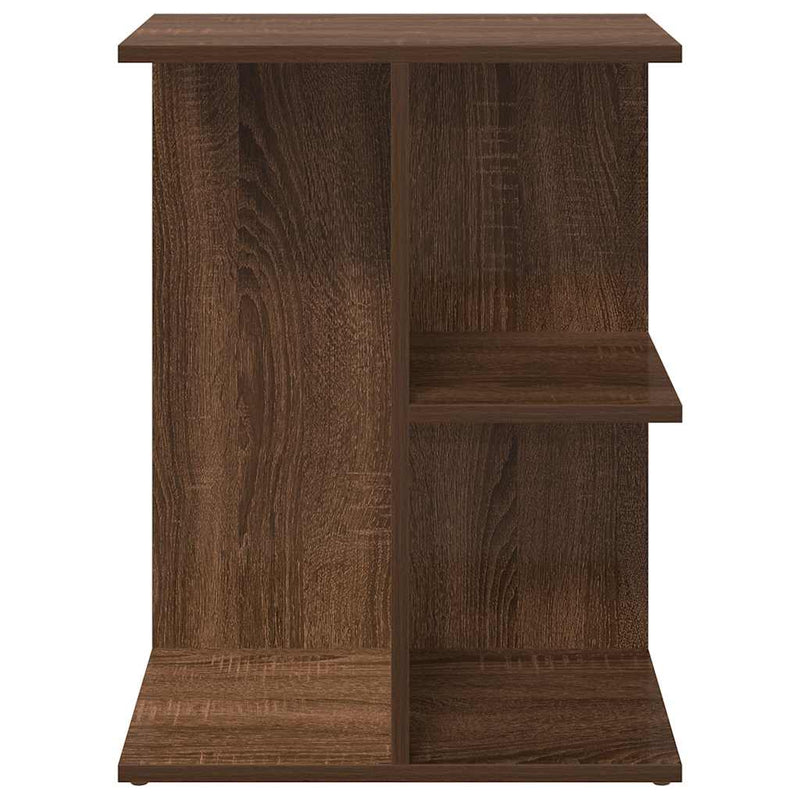 vidaXL éjjeliszekrény barna tölgyfa 46,5x29x61 cm gépi forgácsolt fa