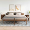 vidaXL éjjeliszekrények 2 db barna tölgy gépi úton előállított fa