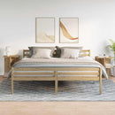 vidaXL éjjeliszekrények 2 db artisan tölgy gépi úton előállított fa