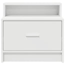 vidaXL éjjeliszekrények fiókos 2 db fehér 51 x 31 x 47 cm