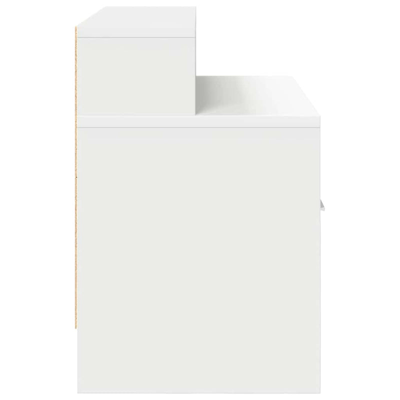 vidaXL éjjeliszekrények fiókos 2 db fehér 51 x 31 x 47 cm