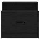 vidaXL éjjeliszekrények fiókos 2 db fekete tölgy 51 x 31 x 47 cm