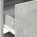 vidaXL betonszürke éjjeliszekrény fiókkal 51 x 31 x 47 cm