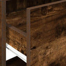 vidaXL füstös tölgy színű éjjeliszekrény fiókkal 51 x 31 x 47 cm