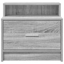 vidaXL éjjeliszekrények fiókos 2 db szürke sonoma 51 x 31 x 47 cm