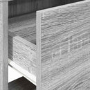 vidaXL éjjeliszekrények fiókos 2 db szürke sonoma 51 x 31 x 47 cm