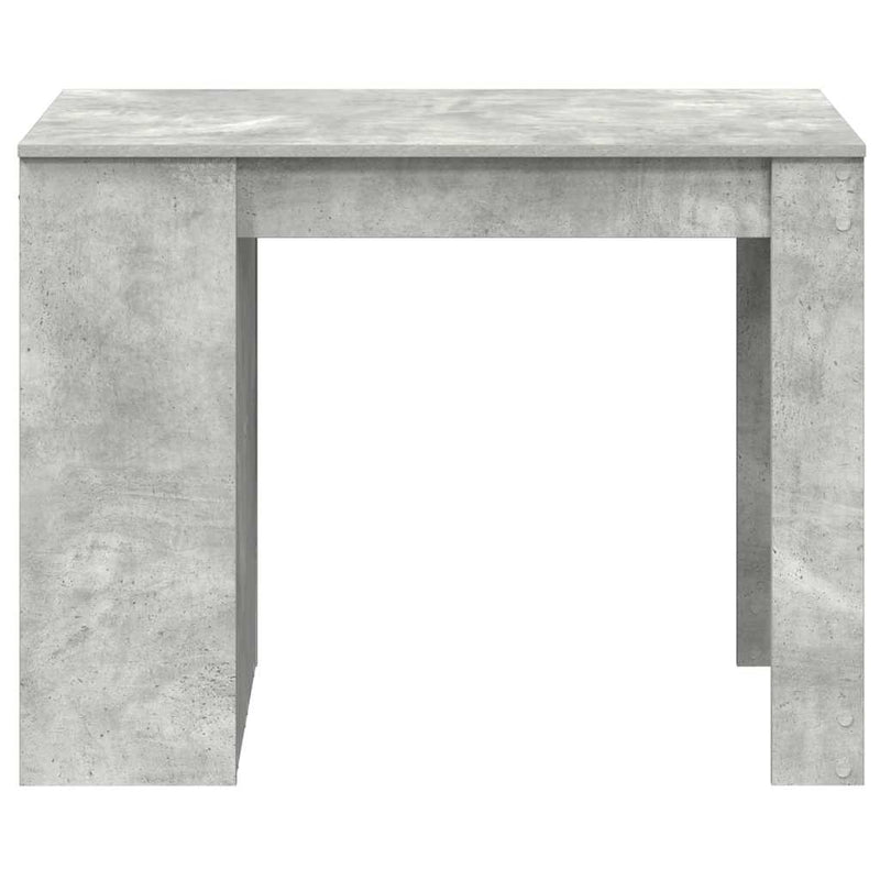 vidaXL íróasztal fiókkal és polccal betonszürke 102x62x77,5 cm műfa