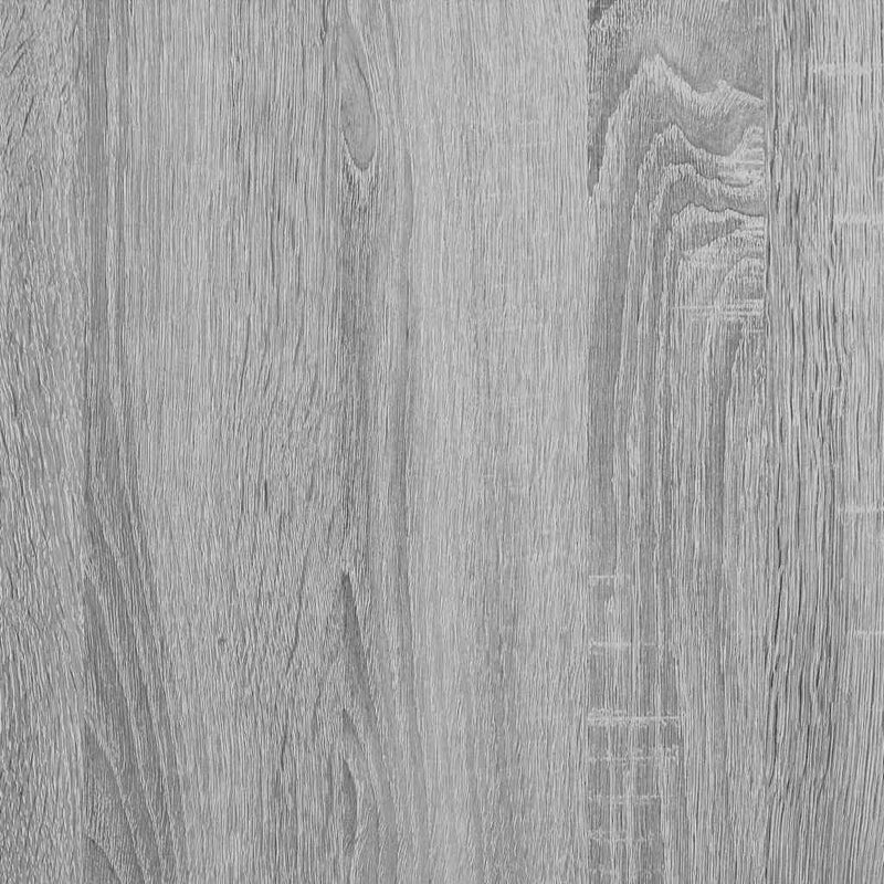 vidaXL íróasztal fiókkal és polccal szürke sonoma 102x62x77,5 cm