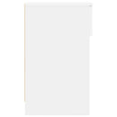 vidaXL éjjeliszekrények fiókos 2 db fehér 20 x 36 x 60 cm