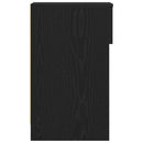 vidaXL éjjeliszekrény fiókkal fekete tölgy 20 x 36 x 60 cm