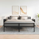 vidaXL éjjeliszekrények fiókos 2 db fekete tölgy 20 x 36 x 60 cm