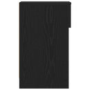 vidaXL éjjeliszekrények fiókos 2 db fekete tölgy 20 x 36 x 60 cm