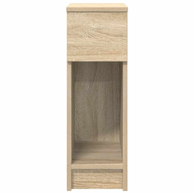 vidaXL éjjeliszekrények fiókkal 2 db sonoma tölgy 20 x 36 x 60 cm