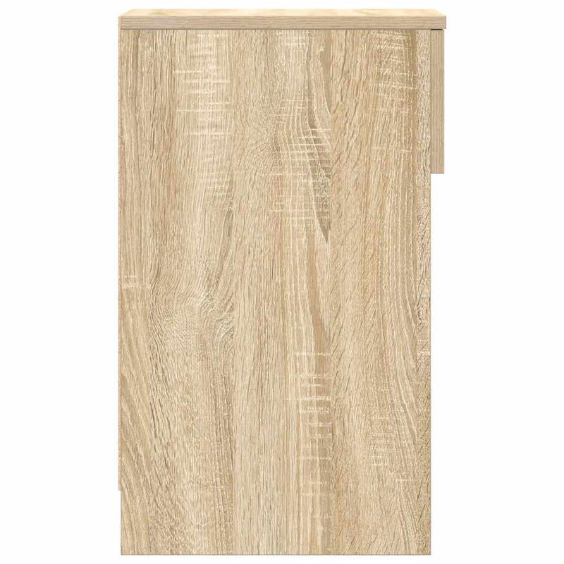 vidaXL éjjeliszekrények fiókkal 2 db sonoma tölgy 20 x 36 x 60 cm