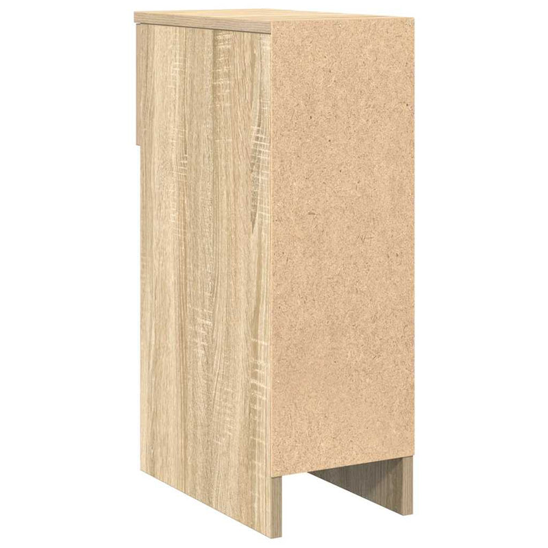 vidaXL éjjeliszekrények fiókkal 2 db sonoma tölgy 20 x 36 x 60 cm
