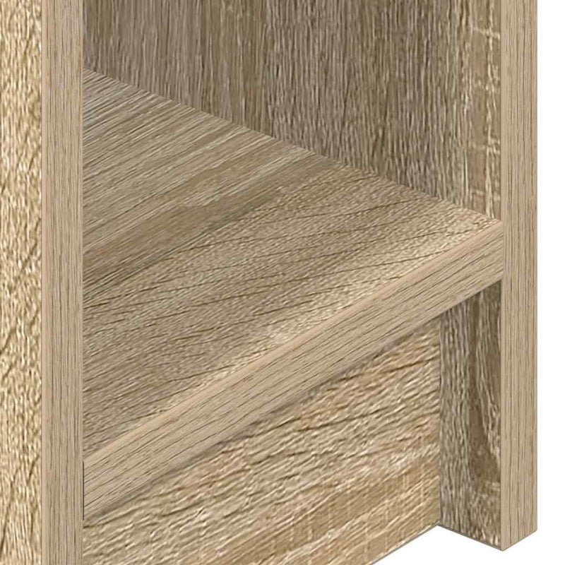 vidaXL éjjeliszekrények fiókkal 2 db sonoma tölgy 20 x 36 x 60 cm