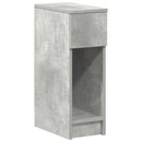 vidaXL betonszürke éjjeliszekrény fiókkal 20 x 36 x 60 cm