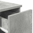 vidaXL betonszürke éjjeliszekrény fiókkal 20 x 36 x 60 cm