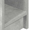 vidaXL betonszürke éjjeliszekrény fiókkal 20 x 36 x 60 cm