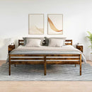 vidaXL éjjeliszekrények fiókos 2 db füstölt tölgy 20 x 36 x 60 cm