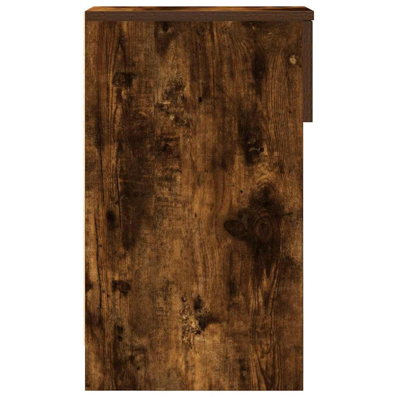 vidaXL éjjeliszekrények fiókos 2 db füstölt tölgy 20 x 36 x 60 cm