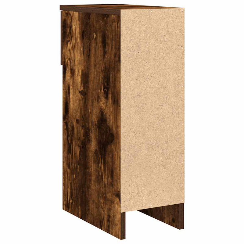 vidaXL éjjeliszekrények fiókos 2 db füstölt tölgy 20 x 36 x 60 cm