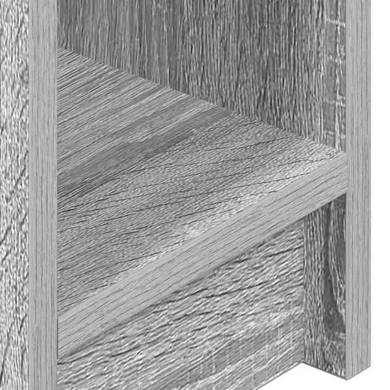 vidaXL éjjeliszekrények fiókos 2 db szürke sonoma 20 x 36 x 60 cm