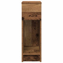 vidaXL éjjeliszekrények fiókkal 2 db régi fa 20 x 36 x 60 cm