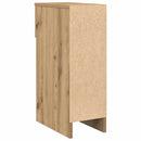 vidaXL kézműves tölgy színű éjjeliszekrény fiókkal 20 x 36 x 60 cm