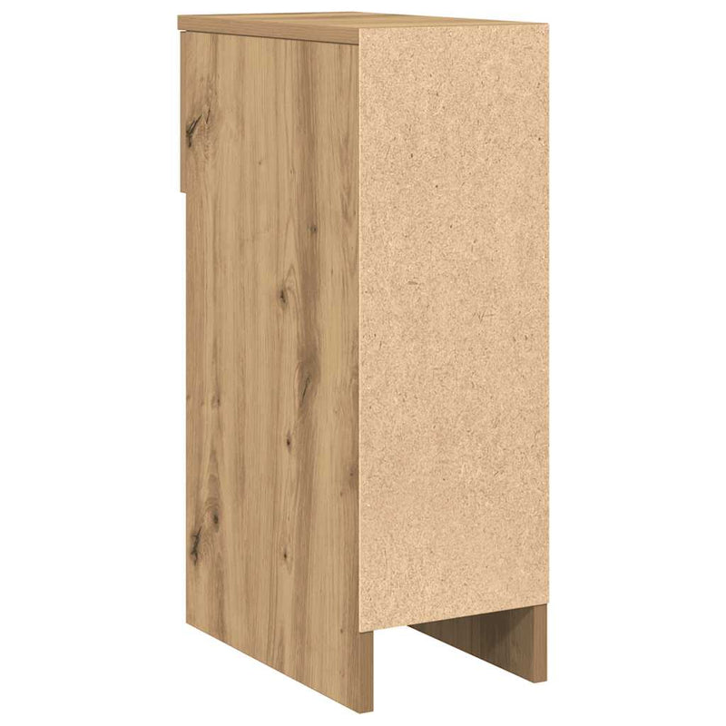 vidaXL éjjeliszekrények fiókkal 2 db artisan tölgy 20 x 36 x 60 cm