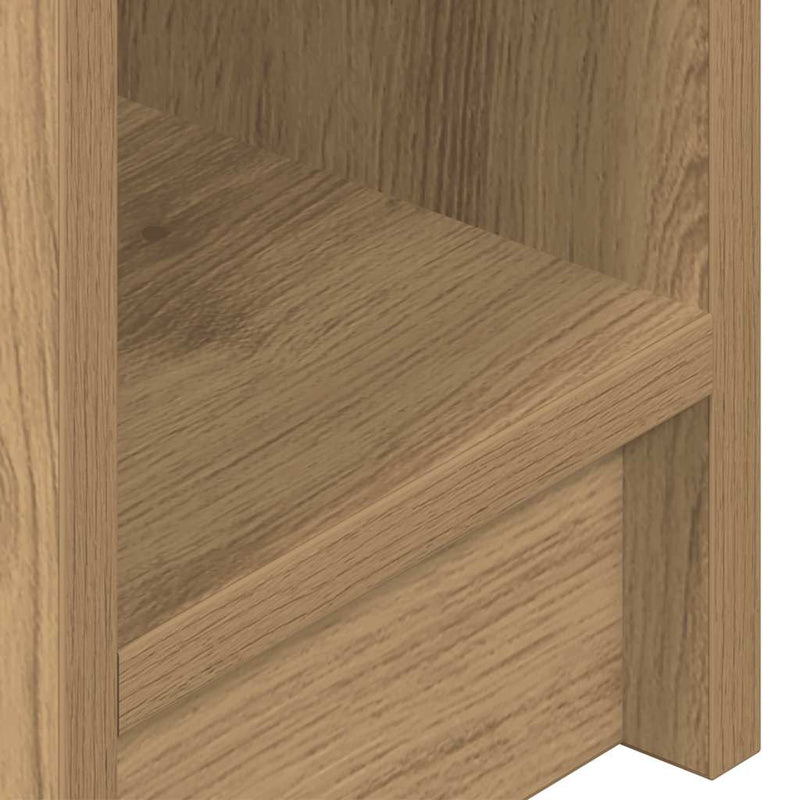 vidaXL éjjeliszekrények fiókkal 2 db artisan tölgy 20 x 36 x 60 cm
