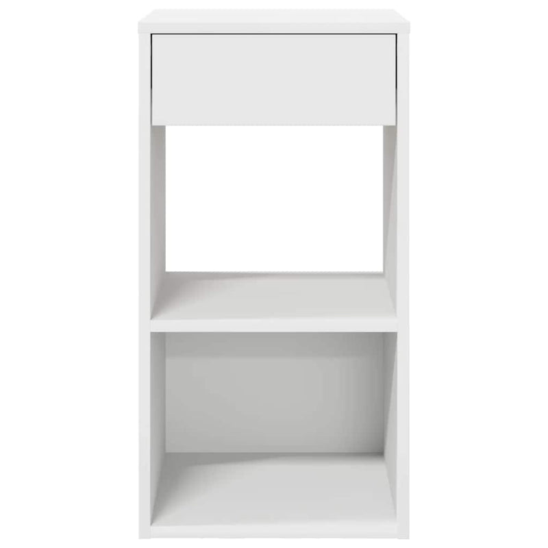 vidaXL éjjeliszekrények fiókos 2 db fehér 35x34x66,5 cm