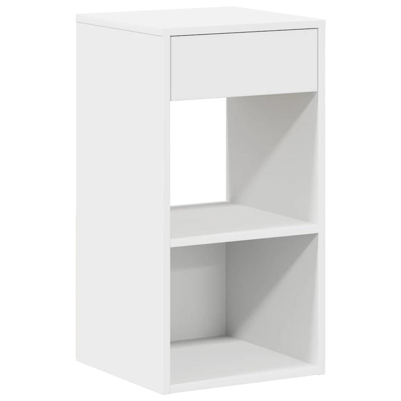 vidaXL éjjeliszekrények fiókos 2 db fehér 35x34x66,5 cm