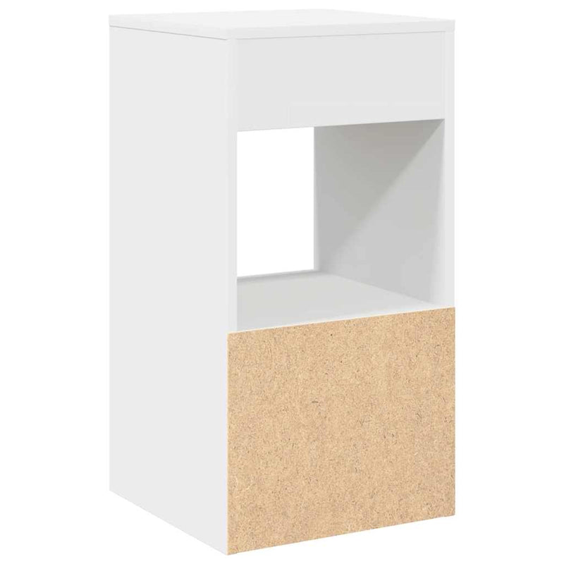 vidaXL éjjeliszekrények fiókos 2 db fehér 35x34x66,5 cm