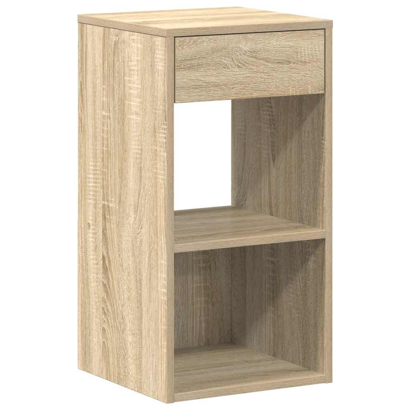 vidaXL éjjeliszekrények fiókkal 2 db sonoma tölgy 35x34x66,5 cm