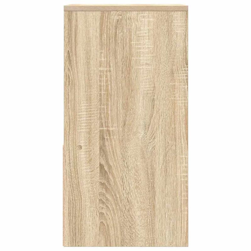 vidaXL éjjeliszekrények fiókkal 2 db sonoma tölgy 35x34x66,5 cm