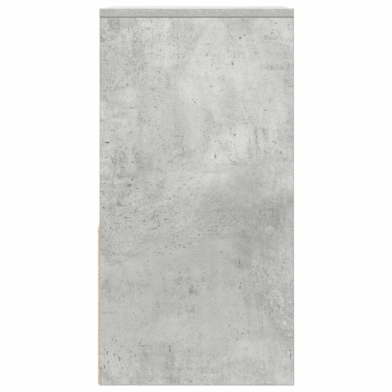 vidaXL betonszürke éjjeliszekrény fiókkal 35x34x66,5 cm