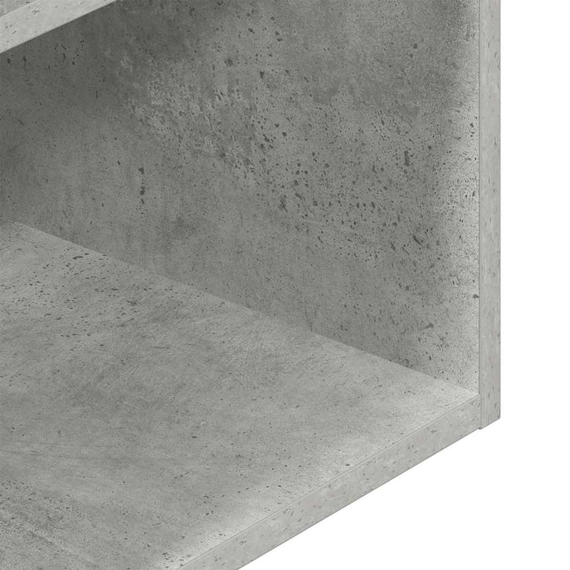 vidaXL betonszürke éjjeliszekrény fiókkal 35x34x66,5 cm